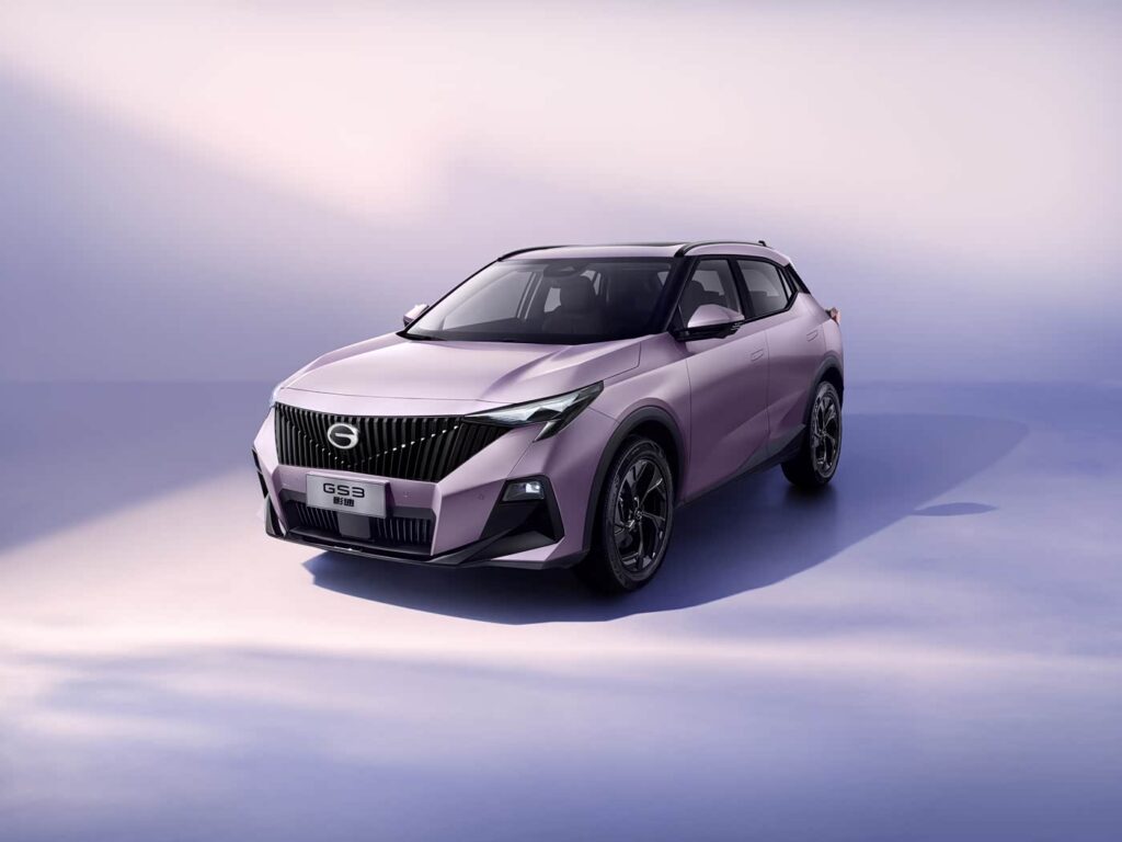 New Gasoline & Diesel Vehicles gs3紫色